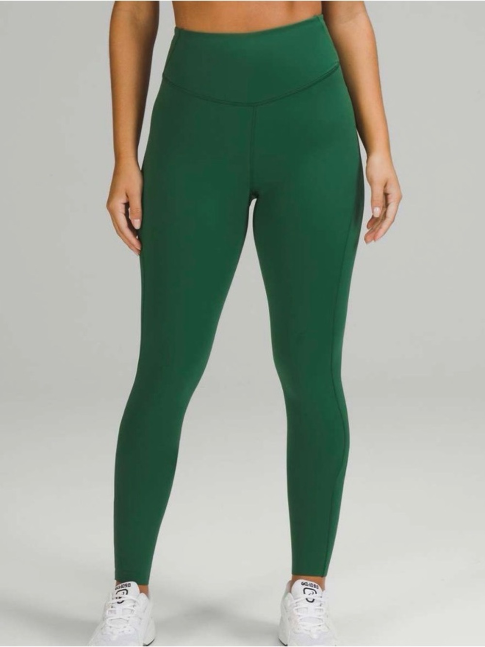 Lululemon Base Pace High-Rise Running Tight Brushed Nulux - Everglade Green